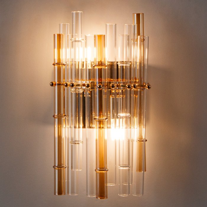 Настенный светильник Arte Lamp CRYSTALLA A4111AP-2GO - купить Бра и настенные светильники по цене 8990.0 Настенный светильник Arte Lamp CRYSTALLA A4111AP-2GO - купить Бра и настенные светильники по цене 8990.0