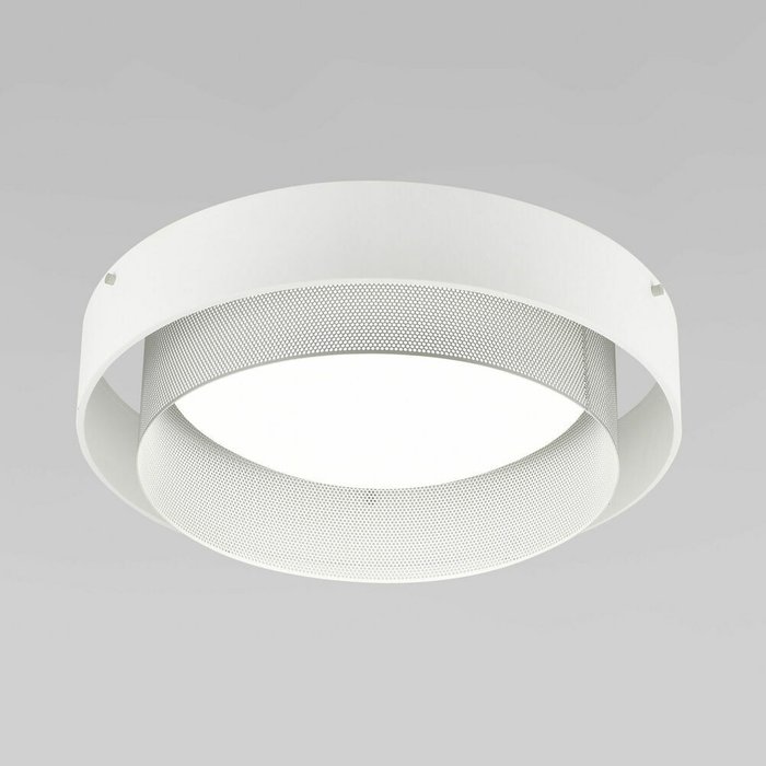 Умный потолочный светильник 90286/1 белый/серебро Smart Imperio