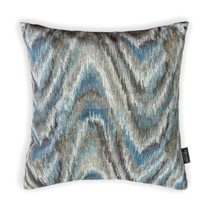 Декоративная подушка Briz серо-голубого цвета
