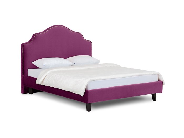 Кровать Queen Victoria L фиолетового цвета 160х200 - купить Кровати для спальни по цене 44080.0