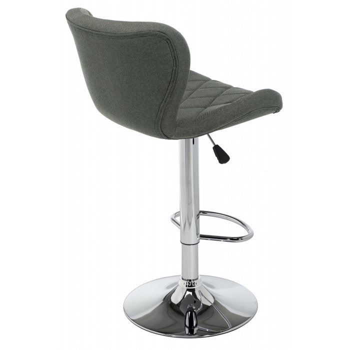 Барный стул Porch dark grey fabric с обивкой темно-серого цвета - лучшие Барные стулья в INMYROOM