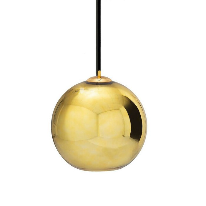 Подвесной светильник Copper Shade золотого цвета - купить Подвесные светильники по цене 6710.0