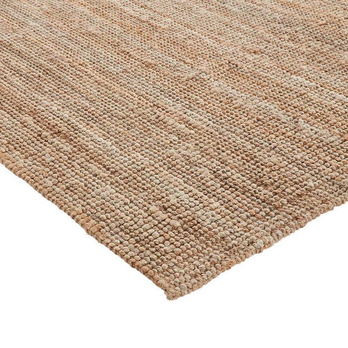 Ковер из джута Aftas 120x170 бежевого цвета - лучшие Ковры в INMYROOM