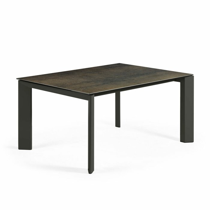 Раздвижной обеденный стол Atta L темно-коричневого цвета - купить Обеденные столы по цене 265990.0