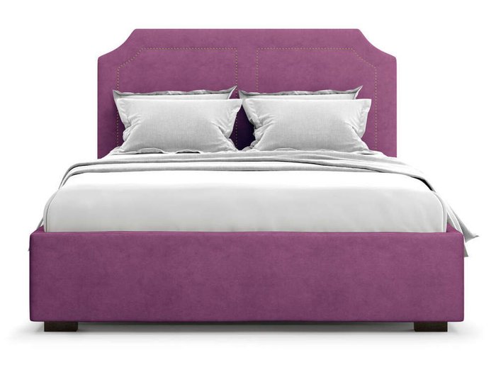 Кровать Lago без подъемного механизма 180х200 фиолетового цвета - купить Кровати для спальни по цене 42000.0