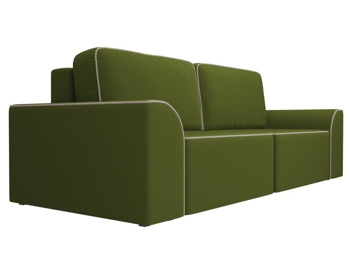 Прямой диван-кровать Вилсон зеленого цвета - лучшие Прямые диваны в INMYROOM