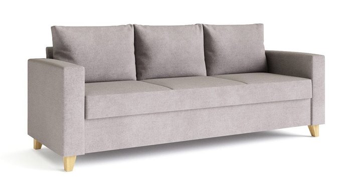 Диван-кровать Эмилио серого цвета - купить Прямые диваны по цене 53809.0
