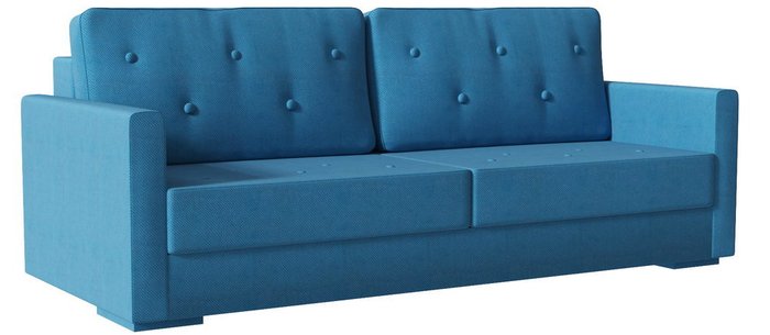 Диван-кровать Харлем Blue синего цвета