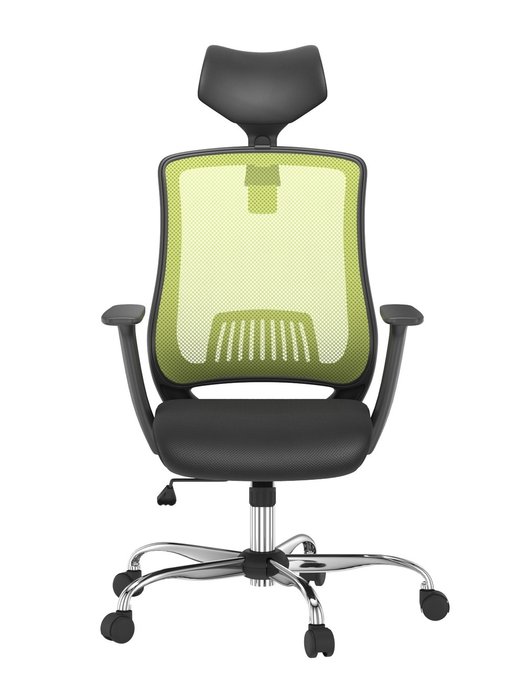 Офисное кресло Assessment black/green черно-зеленого цвета - купить Офисные кресла по цене 6550.0