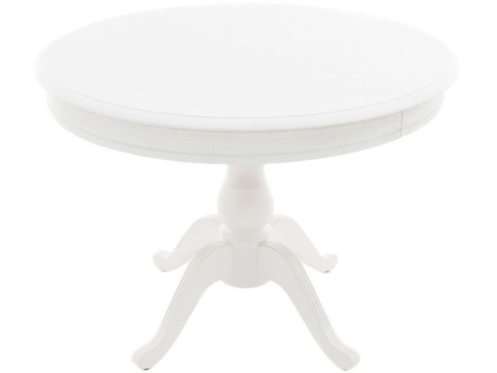 Стол раздвижной Фабрицио белого цвета - купить Обеденные столы по цене 31635.0
