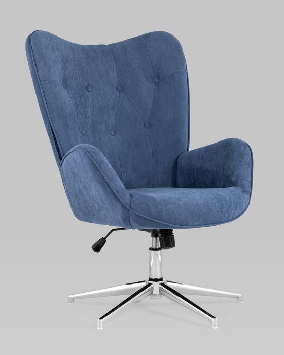 Кресло Филадельфия синего цвета - купить Офисные кресла по цене 24990.0