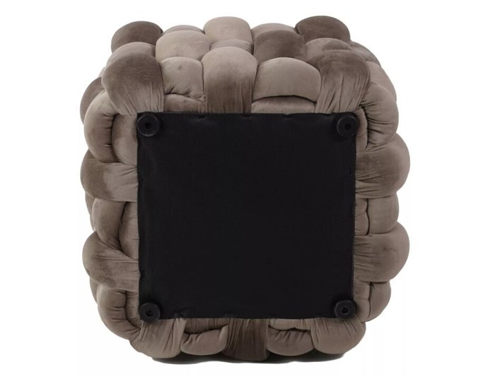 Пуф Faris темно-бежевого цвета - лучшие Пуфы в INMYROOM