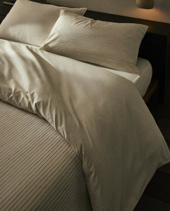 Двусторонний пододеяльник в полоску - лучшие Пододеяльники в INMYROOM
