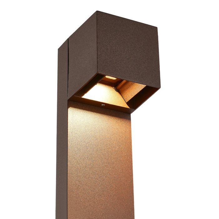 Светильник уличный наземный ST-Luce кортен/кортен LED 1*12W 2700K BRIK - лучшие Соединитель (коннектор) для треков в INMYROOM Светильник уличный наземный ST-Luce кортен/кортен LED 1*12W 2700K BRIK - лучшие Соединитель (коннектор) для треков в INMYROOM