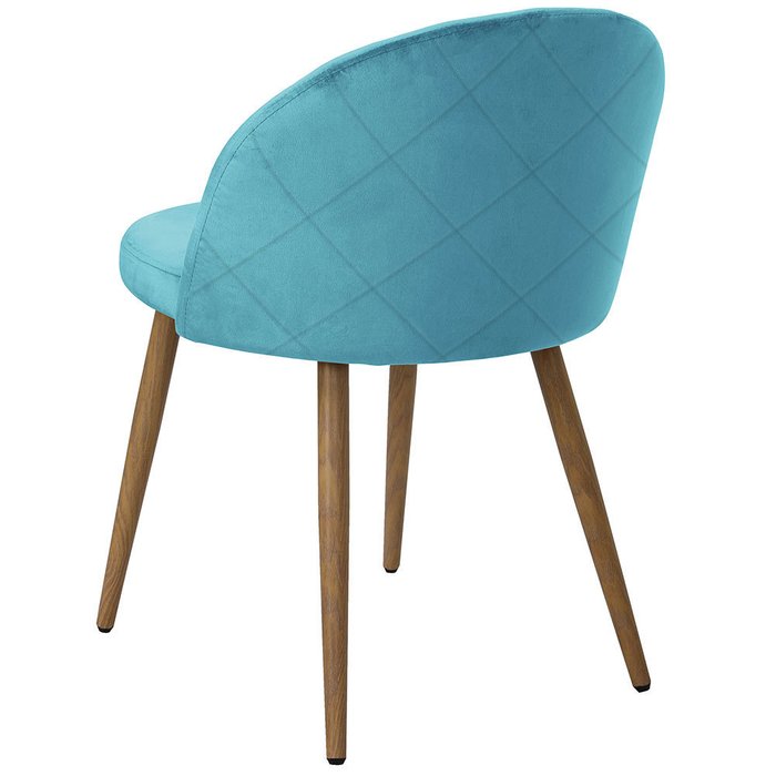 Стул Vivian бирюзового цвета - лучшие Обеденные стулья в INMYROOM