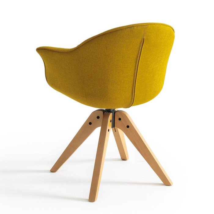 Офисное вращающееся кресло Quilda желтого цвета - купить Офисные кресла по цене 23966.0
