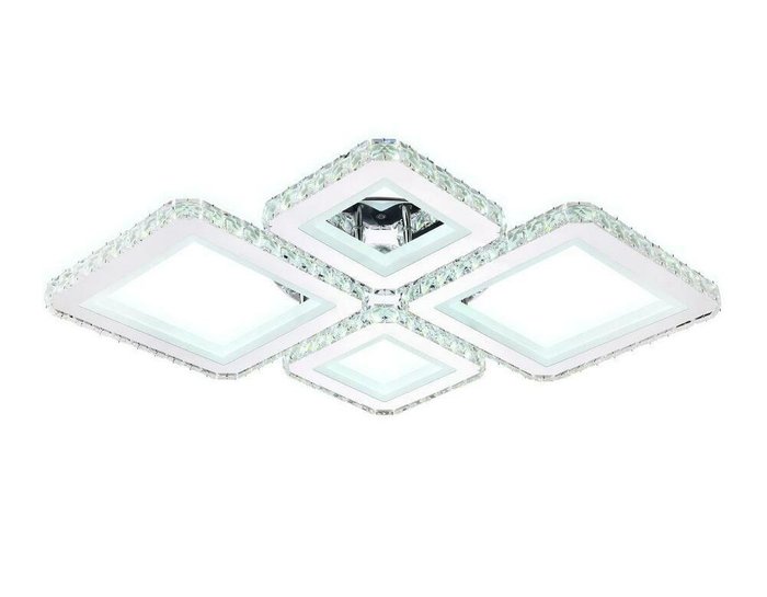 Потолочный светодиодный светильник Ambrella light Acrylica Ice FA1726 - лучшие Потолочные светильники в INMYROOM