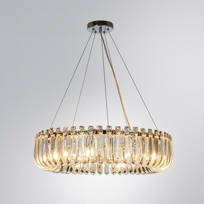 Подвесная люстра Arte Lamp MAYOTTE A1071SP-10CC - купить Подвесные люстры по цене 42990.0 Подвесная люстра Arte Lamp MAYOTTE A1071SP-10CC - купить Подвесные люстры по цене 42990.0