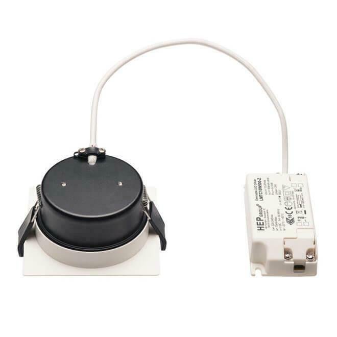 Встраиваемый светильник Slim HRZ00002336 (пластик, цвет белый) - купить Встраиваемые споты по цене 302.0