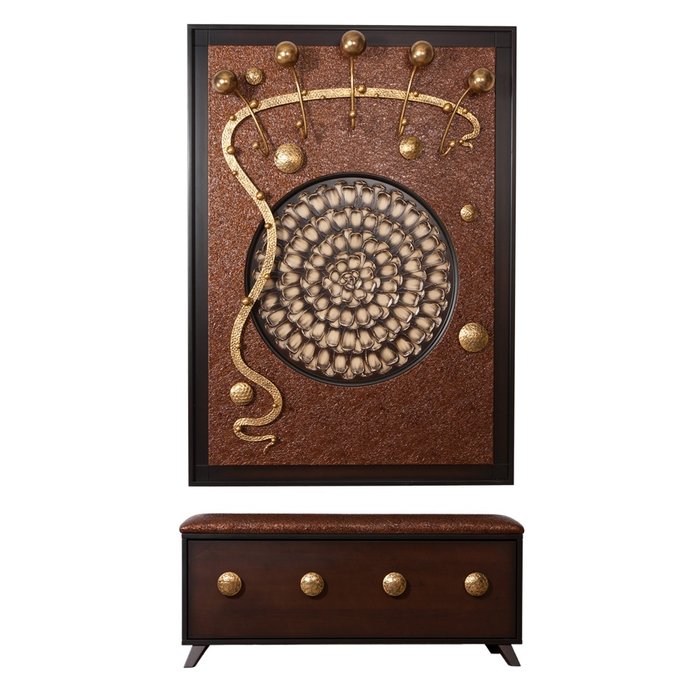 Комплект мебели Heri-2  Каштан коричневого цвета