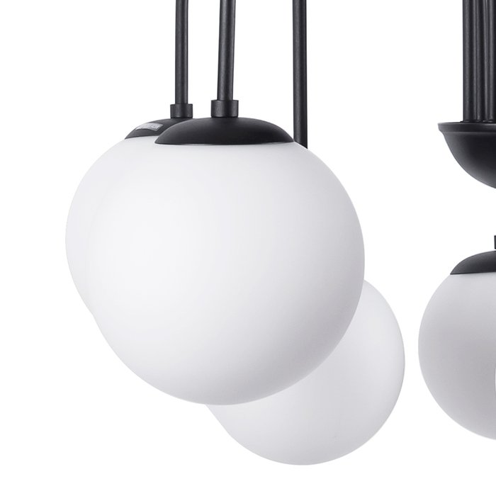 Люстра на штанге Arte Lamp MEBSUTA A1675LM-8BK - лучшие Подвесные люстры в INMYROOM Люстра на штанге Arte Lamp MEBSUTA A1675LM-8BK - лучшие Подвесные люстры в INMYROOM