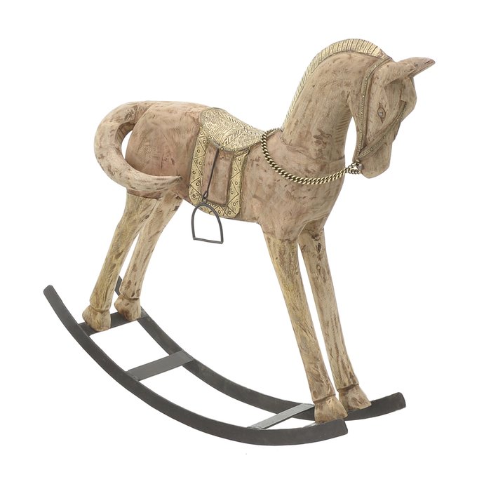 Фигурка деревянной лошадки