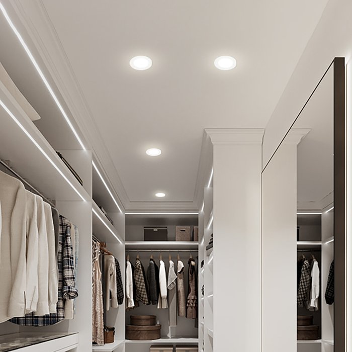 Встраиваемый светильник AL528 48876 (пластик, цвет белый) - лучшие Встраиваемые споты в INMYROOM Встраиваемый светильник AL528 48876 (пластик, цвет белый) - лучшие Встраиваемые споты в INMYROOM