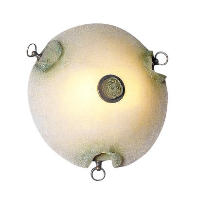 Настенный/Потолочный светильник Jolly из стекла матового белого цвета