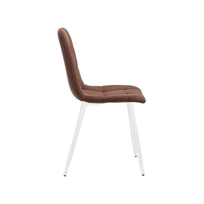 Стул Скай бело-коричневого цвета - лучшие Обеденные стулья в INMYROOM