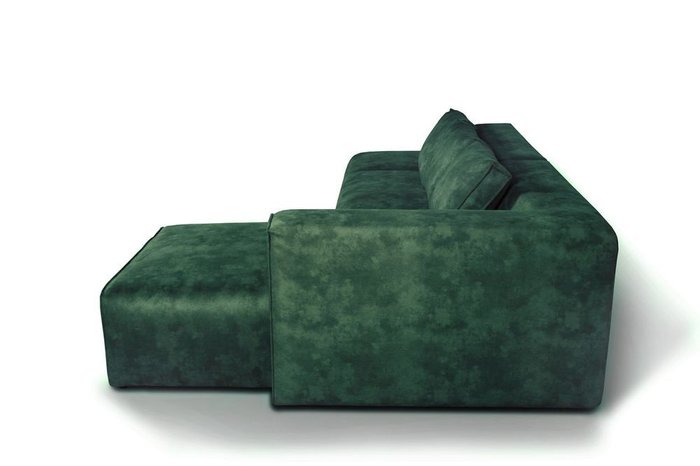 Диван угловой Industrial Loft зеленого цвета - лучшие Угловые диваны в INMYROOM