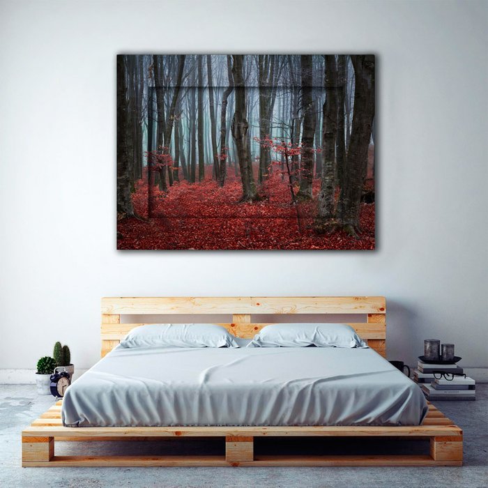 Картина с арт рамой Сказочный лес 60х80 см - купить Картины по цене 14390.0