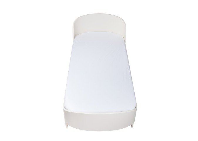 Кровать Elegance 85х185 молочного цвета - лучшие Одноярусные кроватки в INMYROOM Кровать Elegance 85х185 молочного цвета - лучшие Одноярусные кроватки в INMYROOM