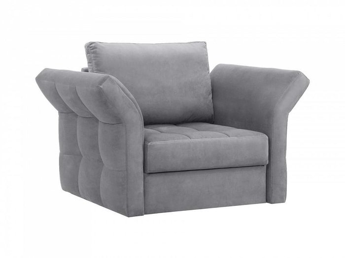 Кресло Wing серого цвета - купить Интерьерные кресла по цене 40590.0