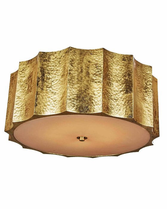 Потолочный светильник Киро Gold золотого цвета - купить Потолочные светильники по цене 28587.0