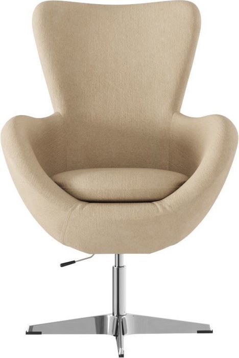 кресло Коттонера furror bage бежевого цвета - купить Интерьерные кресла по цене 32500.0