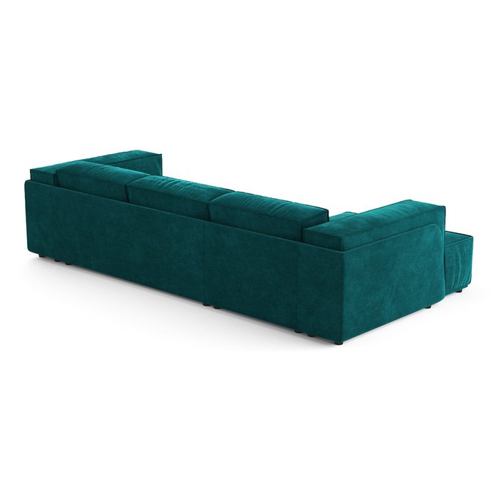 Диван-кровать угловой Vento Classic темно-зеленого цвета - лучшие Угловые диваны в INMYROOM