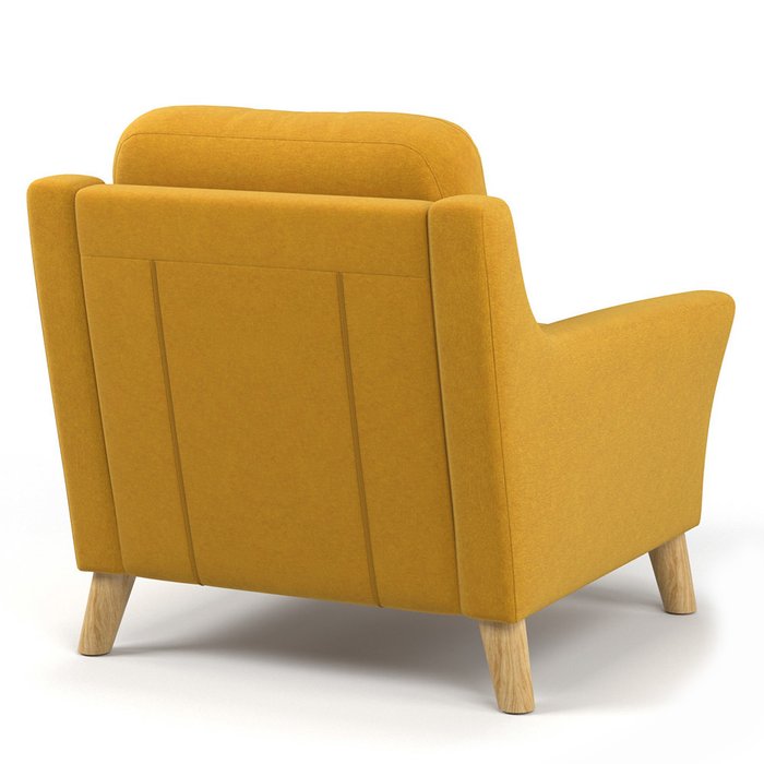 Кресло Raf желтого цвета - лучшие Интерьерные кресла в INMYROOM