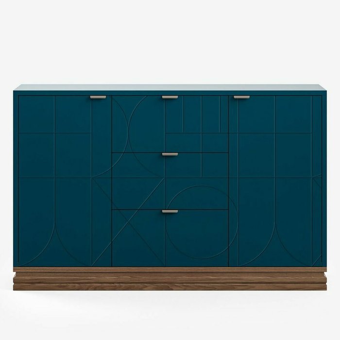 Комод Timeless TLD039 синего цвета - купить Комоды по цене 108500.0 Комод Timeless TLD039 синего цвета - купить Комоды по цене 108500.0