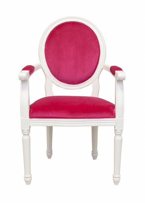 Стул Diella розового цвета - купить Обеденные стулья по цене 30500.0