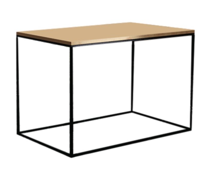 Обеденный стол Бруклин черно-бежевого цвета  плохое фото - купить Обеденные столы по цене 15990.0