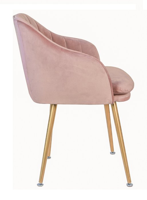 Стул Aqua steel pink розового цвета - лучшие Обеденные стулья в INMYROOM