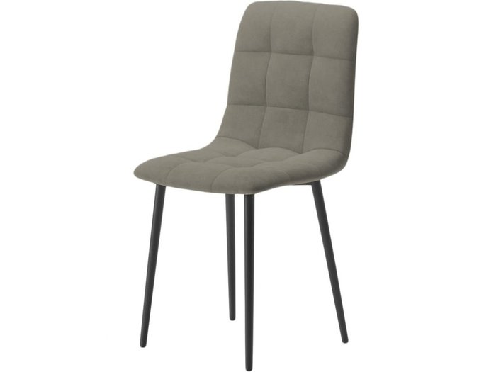 Комплект из двух стульев Чили серого цвета - купить Обеденные стулья по цене 7470.0