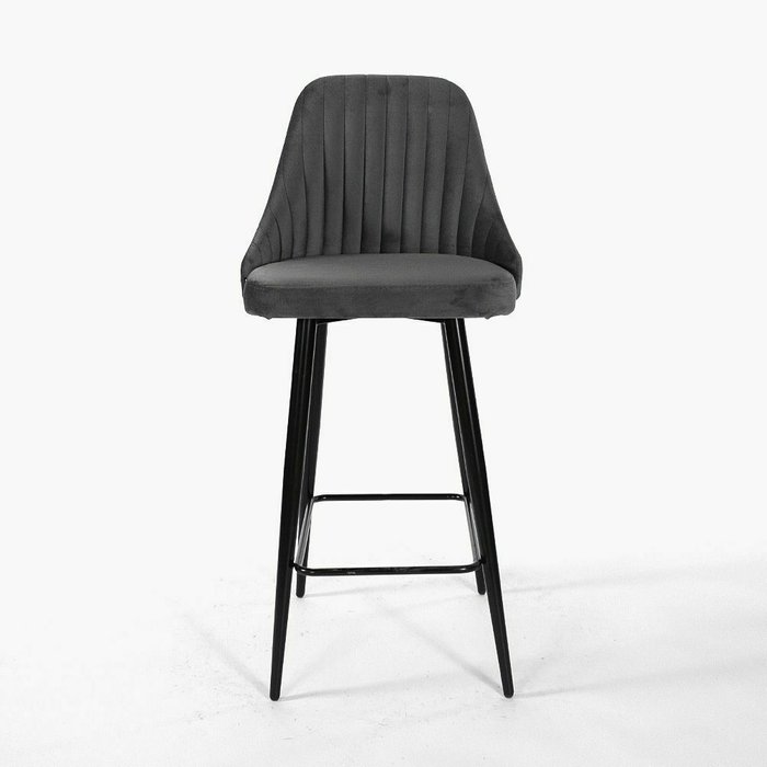 Барный стул Люцерн серого цвета - купить Барные стулья по цене 9990.0