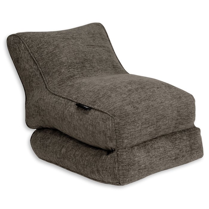 Бескаркасный шезлонг и кресло Ambient Lounge Conversion Lounger - Luscious Grey (серый) - лучшие Бескаркасная мебель в INMYROOM