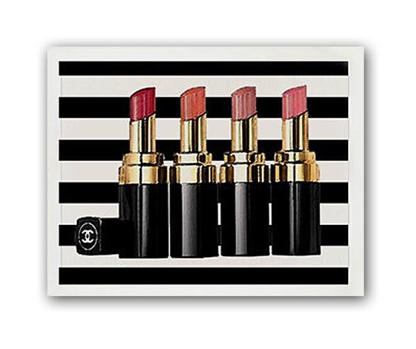 Постер Помада Chanel, А3