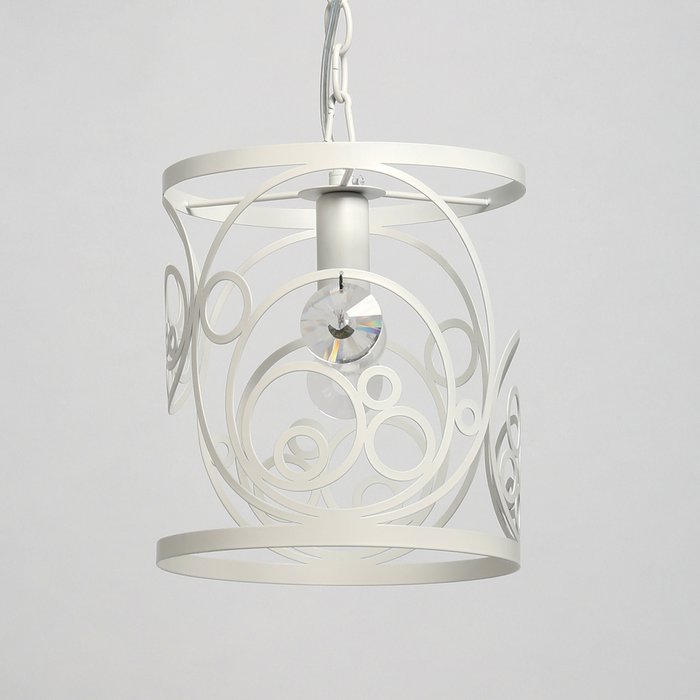  Подвесной светильник Замок белого цвета - лучшие Подвесные светильники в INMYROOM