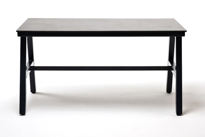 Стол Рио темно-серого цвета - купить Садовые столы по цене 54663.0