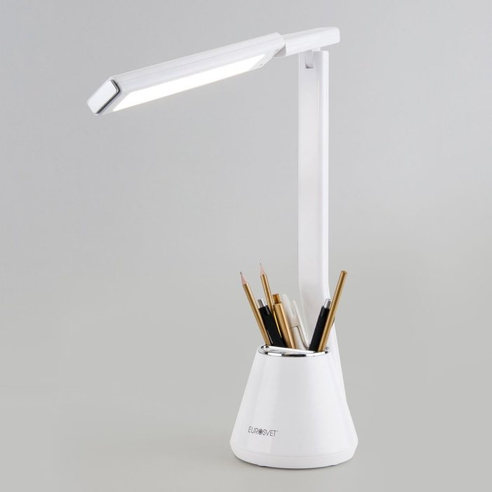 Светодиодная настольная лампа 80421/1 белый Office - лучшие Рабочие лампы в INMYROOM