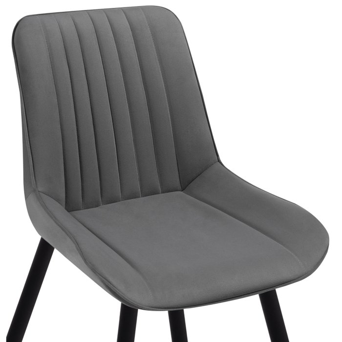 Стул Седа темно-серого цвета - купить Обеденные стулья по цене 5690.0