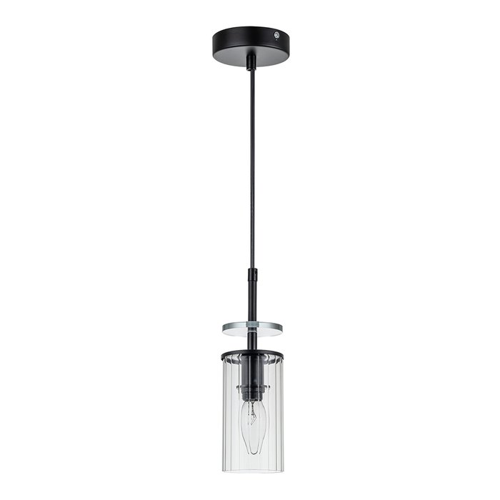 Подвесной светильник Escada 10191/1S E14*40W Black AVOLTO - купить Подвесные светильники по цене 2100.0